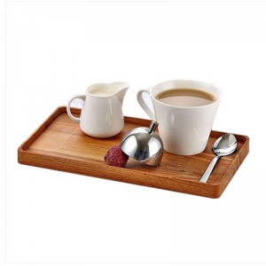 Biradlı GRV-302 Ahşap Dikdörtgen Nescafe Seti, 24x14x2 cm