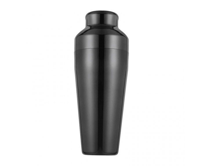 Biradlı BRD-601 Fransız Model Paslanmaz Çelik Shaker, 600 ml, Siyah