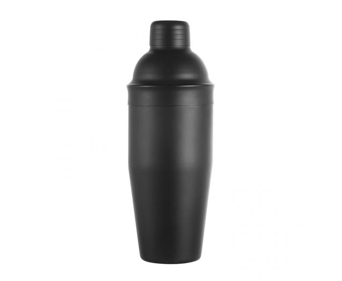 Biradlı BRD-700 Paslanmaz Çelik Kokteyl Shaker, 700 ml, Siyah