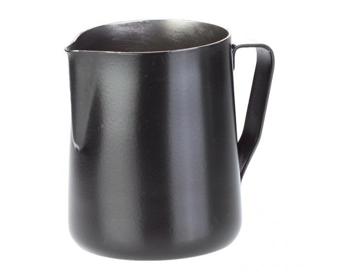 Biradlı GRV-039 Süt Potu Pitcher, 500 ml, Siyah