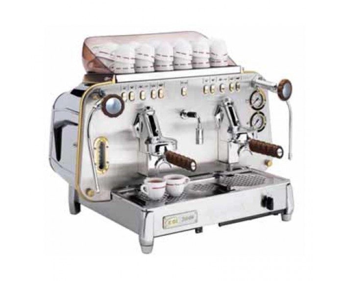 Faema E61 A/2 Jubile White Wood Tam Otomatik Espresso Kahve Makinesi, 2 Gruplu