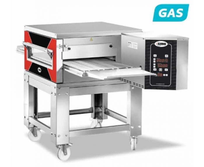 GMG COG-46070 Gazlı Konveyörlü Pizza, Fırını 455 mm (18 inch)