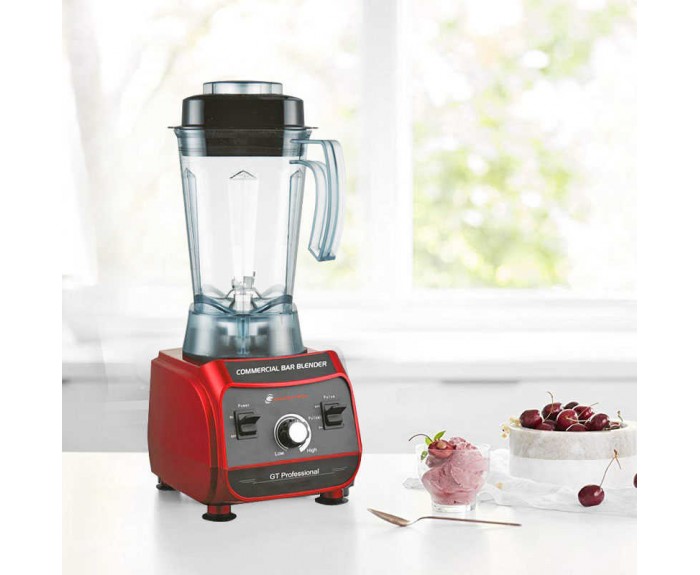 Gtech Profesyonel Bar Blender, 2 L, 1500 W, Kırmızı