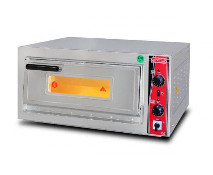 SGS PO-6292E Elektrikli Pizza Fırını, 6 Adet 30 cm Pizza Kapasiteli, 6000 W