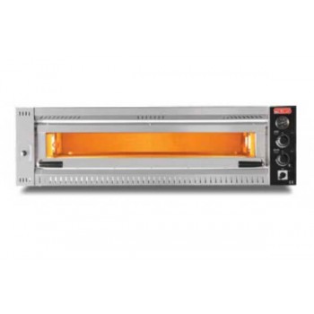 SGS PO-PROFI-10570 Profesyonel Pizza Fırını, 6 Adet Tava Kapasiteli, Tek Katlı, 9500 W