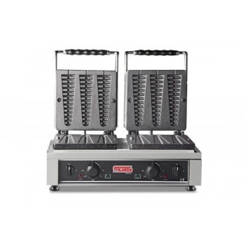 SGS WF-25DE Waffle Makinesi, Çift Kapaklı, 4400 W