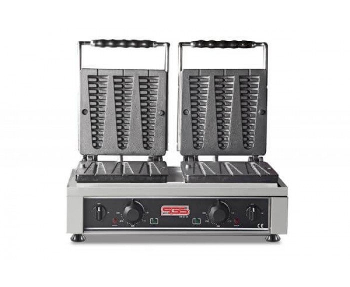 SGS WF-25DE Waffle Makinesi, Çift Kapaklı, 4400 W