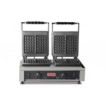 SGS WK-25DE Waffle Makinesi, Çift Kapaklı, 4400 W