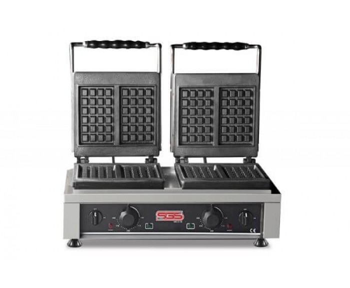 SGS WK-25DE Waffle Makinesi, Çift Kapaklı, 4400 W