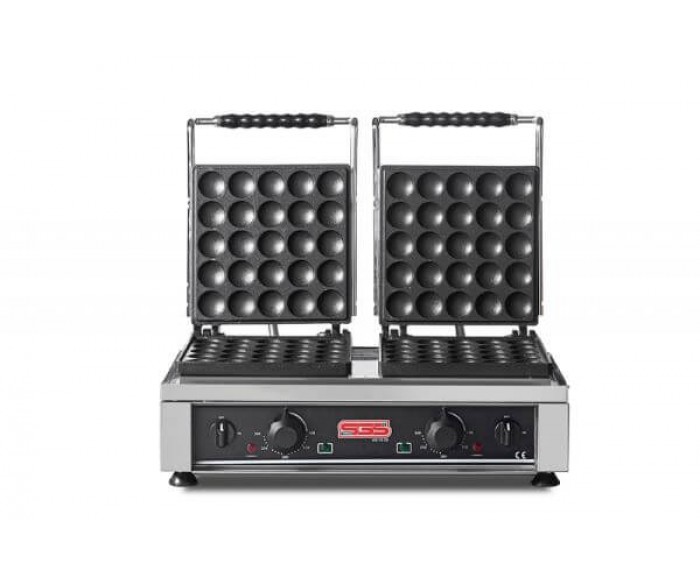 SGS WO-25DE Waffle Makinesi, Çift Kapaklı, 4400 W