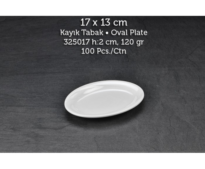 Tuva Thermo Melamin Wings 17 cm Kayık Kırılmaz Tabak