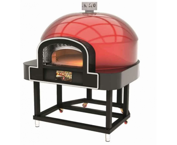 Venarro DYK-03 Katlanabilir Döner Tabanlı Elektrikli Pizza Fırını, Ø 300 mm 6 Pizza