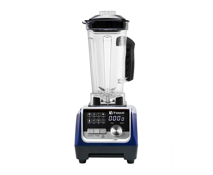 Vosco VHS-206C Pro Dijital Buz Kırıcı Bar Blender, 2 L, 1600 W, Mavi