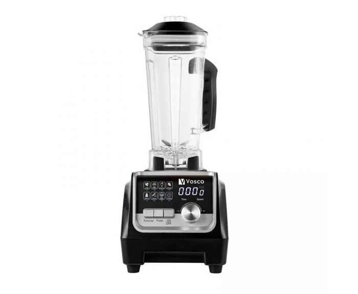 Vosco VHS-206C Pro Dijital Buz Kırıcı Bar Blender, 2 L, 1600 W, Siyah