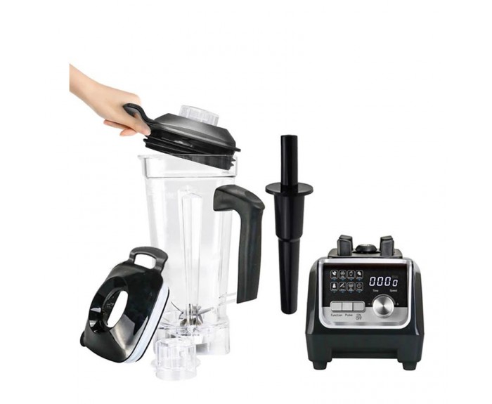 Vosco VHS-206C Pro Dijital Buz Kırıcı Bar Blender, 2 L, 1600 W, Siyah