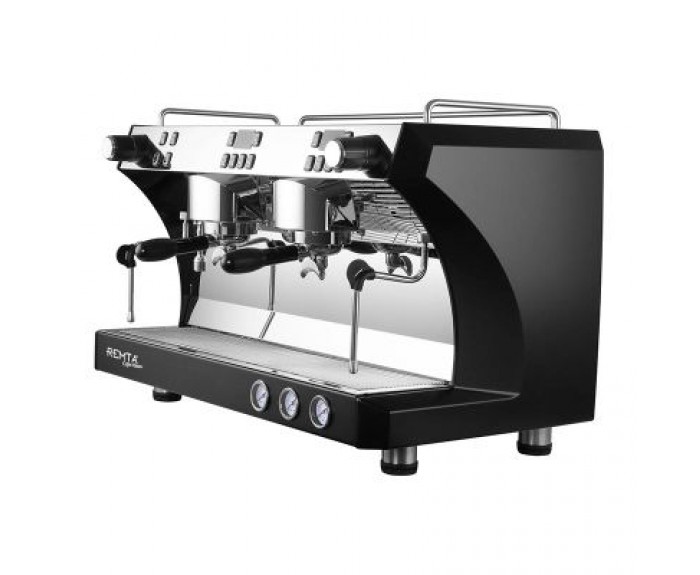 Remta Coffee Master Tam Otomatik Espresso Kahve Makinesi, 2 Gruplu, Siyah