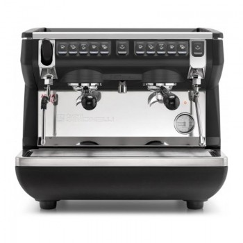 Nuova Simonelli Appia Life Compact Tall Cup Tam Otomatik Espresso Kahve Makinesi, 2 Gruplu, Siyah