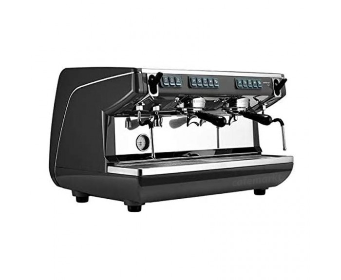 Nuova Simonelli Appia Life Tall Cup Tam Otomatik Espresso Kahve Makinesi, 2 Gruplu, Siyah