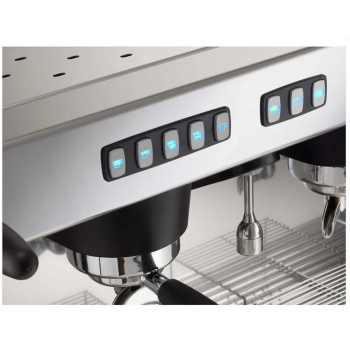 La San Marco Delecta Tam Otomatik Espresso Kahve Makinesi, 2 Gruplu, Kırmızı