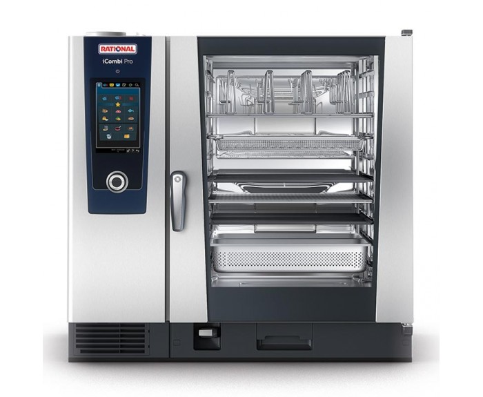 Rational iCombi Pro 102G Fırın, 10x2/1 GN Kapasiteli, Gazlı