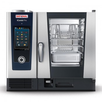 Rational iCombi Pro 6-1/1/G Fırın, 6x1/1 GN Kapasiteli, Gazlı