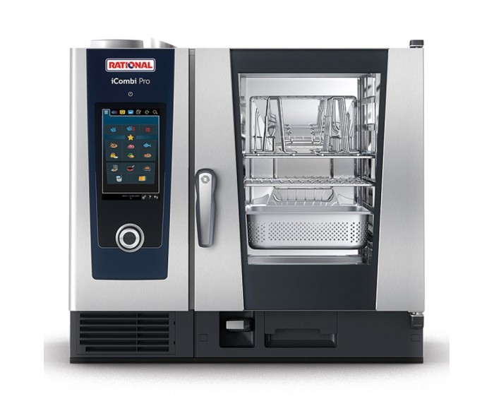 Rational iCombi Pro 6-1/1/G Fırın, 6x1/1 GN Kapasiteli, Gazlı