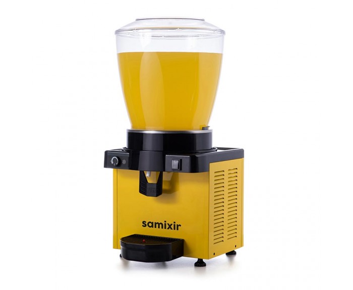 Samixir M22 Panaromik Analog Soğuk İçecek Dispenseri, 22 L, Sarı