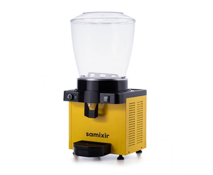 Samixir M22 Panaromik Analog Soğuk İçecek Dispenseri, 22 L, Sarı