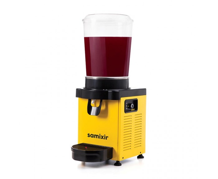 Samixir M10 Panaromik Analog Soğuk İçecek Dispenseri, 10 L, Sarı