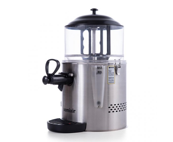 Samixir SC.05 Sıcak Çikolata ve Sahlep Makinesi, 5 L, Inox