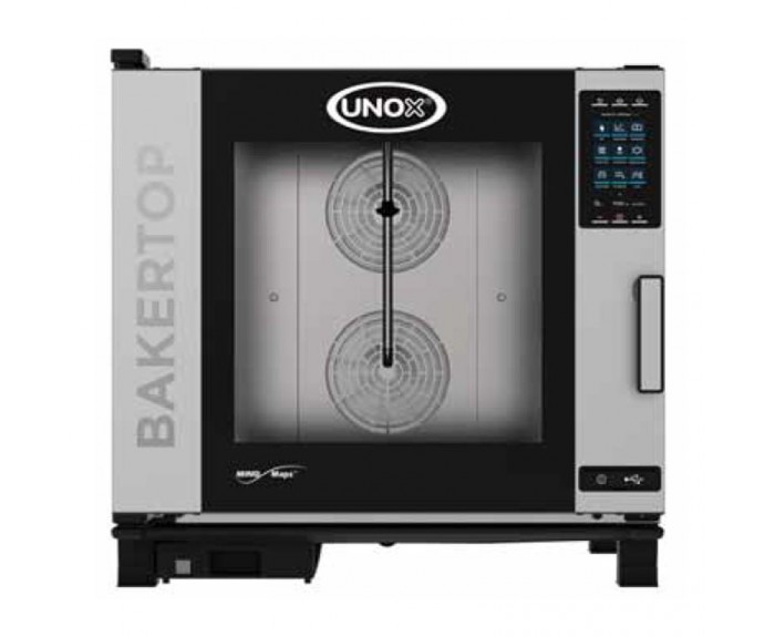 Unox Bakertop Plus Combi Fırın, 60x40 cm 6 Tepsi Kapasiteli, Gazlı