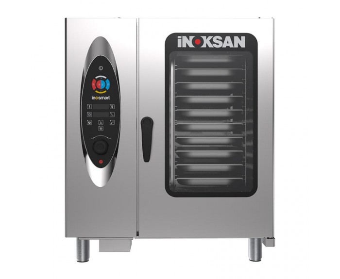 İnoksan FBE 10 Kombi Fırın, GN 1/1 10 Tepsi Kapasiteli, Elektrikli İnoksan FBE 10 Kombi Fırın, GN 1/1 10 Tepsi Kapasiteli, Elektrikli