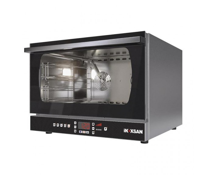 İnoksan INO-FKE04D Konveksiyonlu Dijital Patisserie Fırın, 40x60 cm 4 Tepsi Kapasiteli, Elektrikli İnoksan INO-FKE04D Konveksiyonlu Dijital Patisserie Fırın, 40x60 cm 4 Tepsi Kapasiteli, Elektrikli